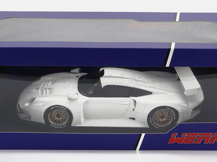 Porsche 911 GT1 Bez Dekorácií Version 1996 1:18 Werk83 biela