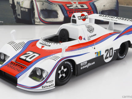 Porsche 936 2.1L Turbo Team Martini Racing Porsche System N°20 Víťaz 24h Le Mans 1976 Jacky Ickx - Gijs Van Lennep 1:18 Werk83 biela červená