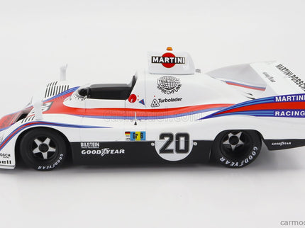 Porsche 936 2.1L Turbo Team Martini Racing Porsche System N°20 Víťaz 24h Le Mans 1976 Jacky Ickx - Gijs Van Lennep 1:18 Werk83 biela červená