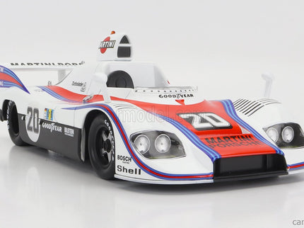 Porsche 936 2.1L Turbo Team Martini Racing Porsche System N°20 Víťaz 24h Le Mans 1976 Jacky Ickx - Gijs Van Lennep 1:18 Werk83 biela červená