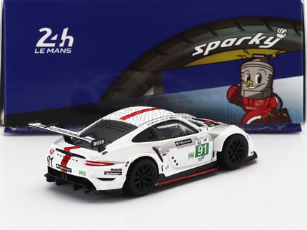 PORSCHE | 911 991-2 4.2L TEAM PORSCHE GT N 91 WINNER LMGTE PRO CLASS 24h LE MANS 2022 GIANMARIA BRUNI - RICHARD LIETZ - FREDERIC MAKOWIECKI | WHITE GREY RED