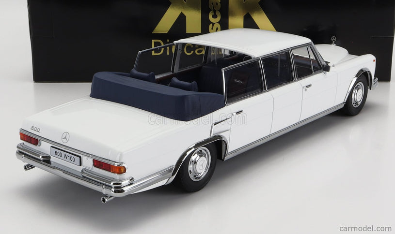 Mercedes Benz S-Class 600 Pullman (W100) Landaulet Semiconvertible 1964 1:18 KK Scale biela