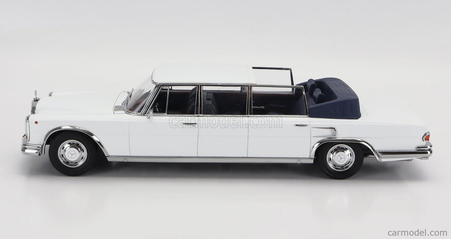 Mercedes Benz S-Class 600 Pullman (W100) Landaulet Semiconvertible 1964 1:18 KK Scale biela