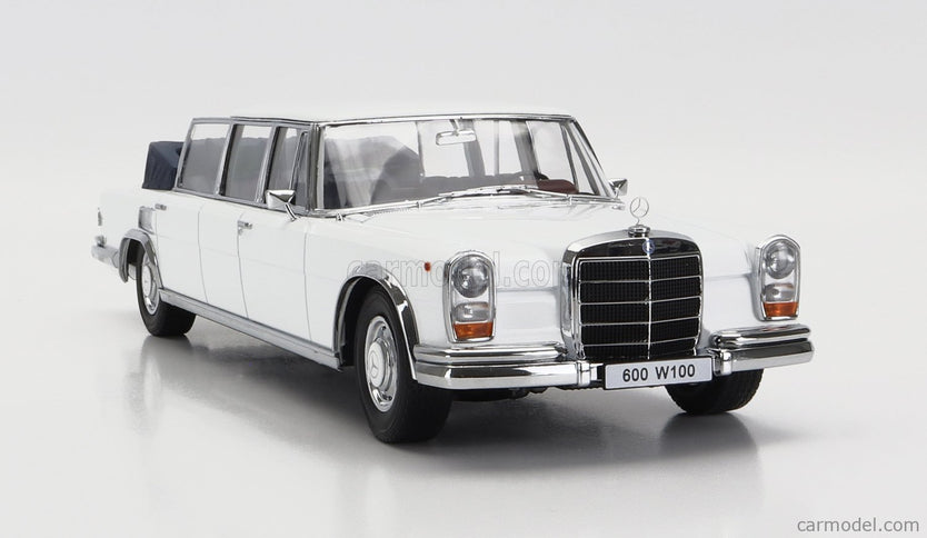 Mercedes Benz S-Class 600 Pullman (W100) Landaulet Semiconvertible 1964 1:18 KK Scale biela