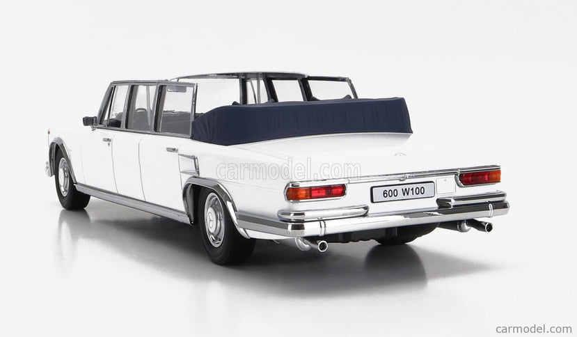 Mercedes Benz S-Class 600 Pullman (W100) Landaulet Semiconvertible 1964 1:18 KK Scale biela
