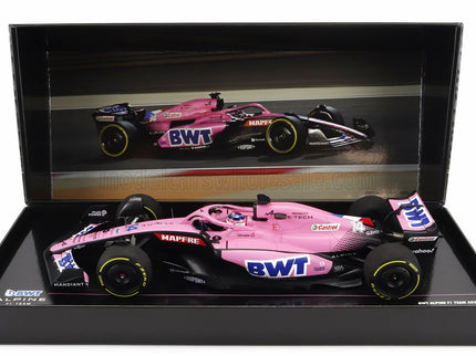 ALPINE | F1 A522 TEAM ALPINE BWT N 14 BAHRAIN GP 2022 FERNANDO ALONSO | PINK