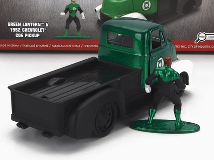 CHEVROLET | COE TRUCK WITH GREEN LANTERN FIGURE 1952 | GREEN BLACK