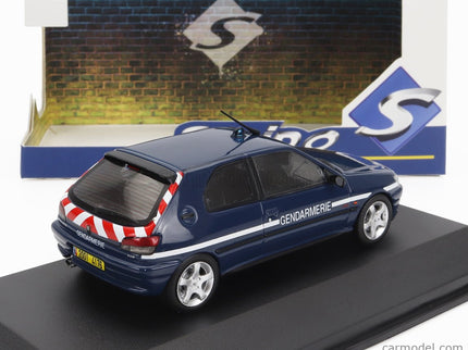 Peugeot 306 S16 Gendarmerie 1998 1:43 Solido modrá