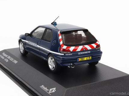 Peugeot 306 S16 Gendarmerie 1998 1:43 Solido modrá