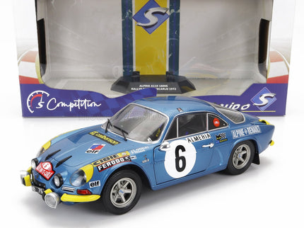 RENAULT | ALPINE A110 1600S (night version) N 6 RALLY MONTECARLO 1972 J.CANDRUET - P.PAGANI | BLUE MET