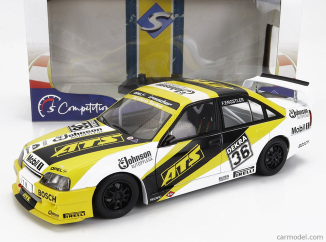 Opel Omega EVO 500 Team Irmscher N°36 Sezóna DTM 1991 F.Engstler 1:18 Solido žltá čierna