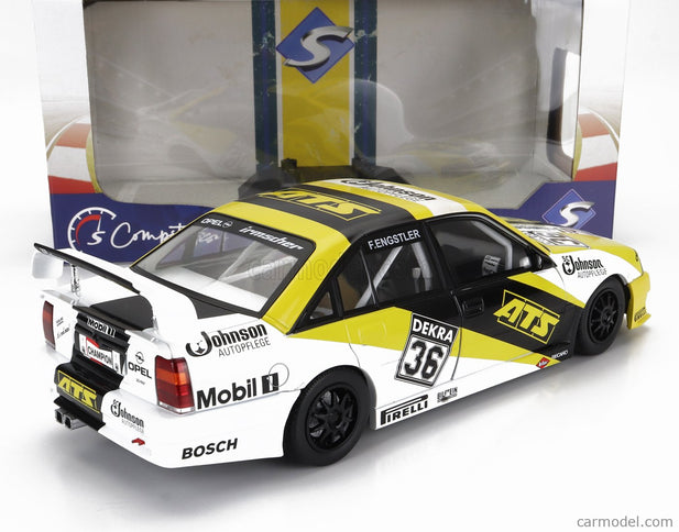 Opel Omega EVO 500 Team Irmscher N°36 Sezóna DTM 1991 F.Engstler 1:18 Solido žltá čierna