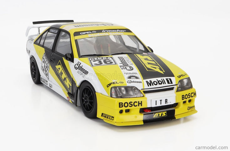 Opel Omega EVO 500 Team Irmscher N°36 Sezóna DTM 1991 F.Engstler 1:18 Solido žltá čierna