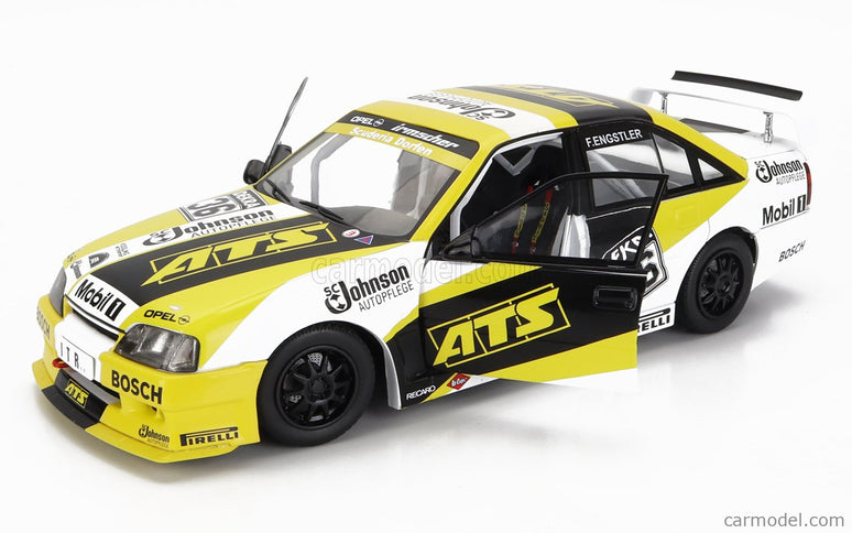 Opel Omega EVO 500 Team Irmscher N°36 Sezóna DTM 1991 F.Engstler 1:18 Solido žltá čierna