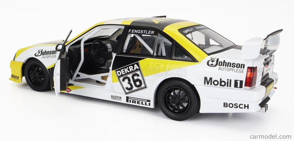 Opel Omega EVO 500 Team Irmscher N°36 Sezóna DTM 1991 F.Engstler 1:18 Solido žltá čierna
