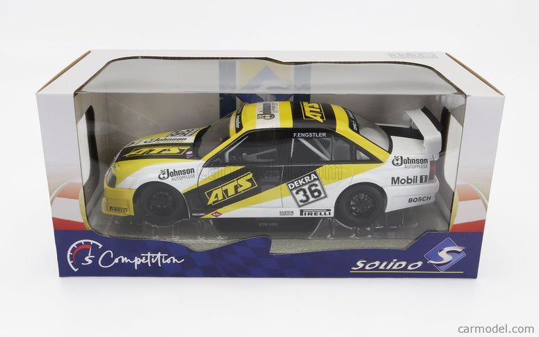 Opel Omega EVO 500 Team Irmscher N°36 Sezóna DTM 1991 F.Engstler 1:18 Solido žltá čierna