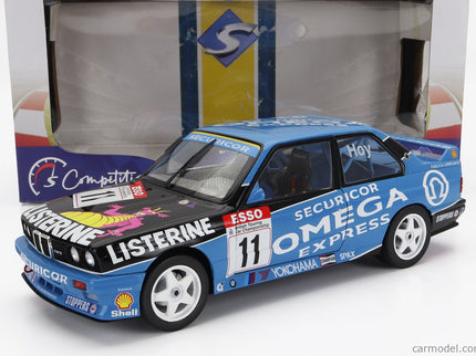 BMW 3-SERIES M3 (E30) Team VL Motorsport N°11 Champion Sezóna Btcc 1991 W.Hay 1:18 Solido modrá čierna