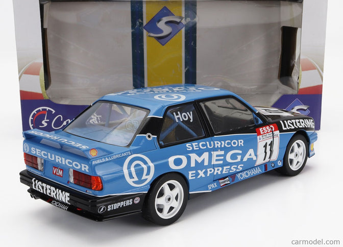 BMW 3-SERIES M3 (E30) Team VL Motorsport N°11 Champion Sezóna Btcc 1991 W.Hay 1:18 Solido modrá čierna