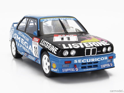 BMW 3-SERIES M3 (E30) Team VL Motorsport N°11 Champion Sezóna Btcc 1991 W.Hay 1:18 Solido modrá čierna