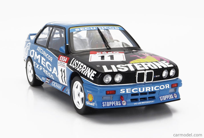 BMW 3-SERIES M3 (E30) Team VL Motorsport N°11 Champion Sezóna Btcc 1991 W.Hay 1:18 Solido modrá čierna