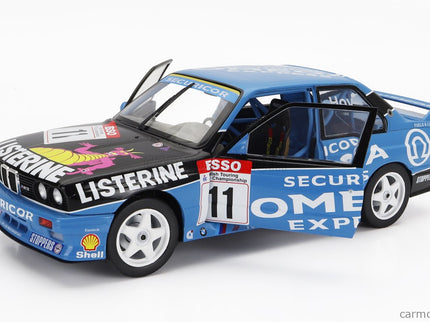 BMW 3-SERIES M3 (E30) Team VL Motorsport N°11 Champion Sezóna Btcc 1991 W.Hay 1:18 Solido modrá čierna