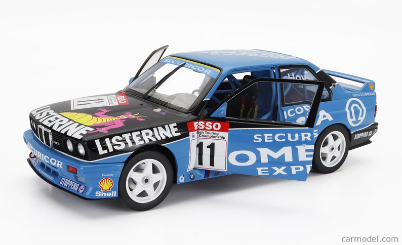 BMW 3-SERIES M3 (E30) Team VL Motorsport N°11 Champion Sezóna Btcc 1991 W.Hay 1:18 Solido modrá čierna
