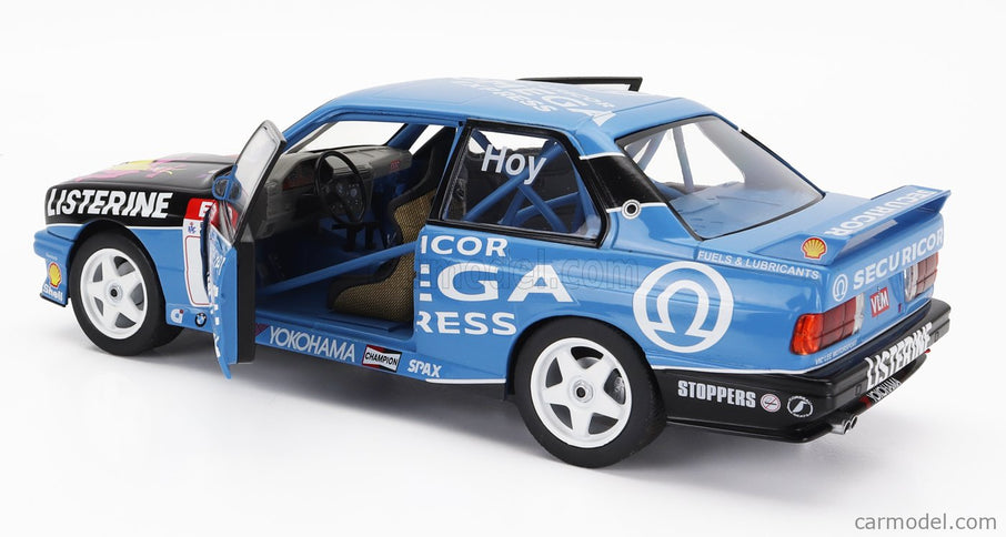 BMW 3-SERIES M3 (E30) Team VL Motorsport N°11 Champion Sezóna Btcc 1991 W.Hay 1:18 Solido modrá čierna