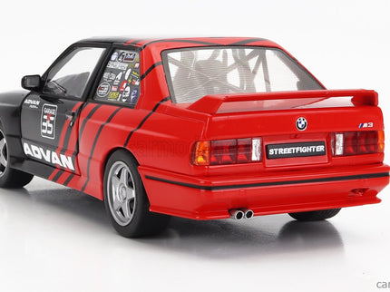BMW 3-SERIES M3 (E30) Advan Rally Drift Team 1990 1:18 Solido červená čierna