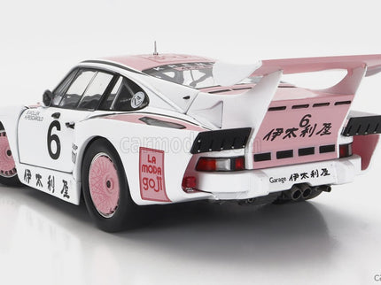 Porsche 935K3 Team Porsche Kremer Racing N°6 Víťaz 1000km Suzuka 1981 B.Wollek - H.Pescarolo 1:18 Solido biela ružová