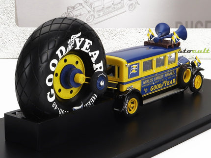 BUICK | GOODYEAR AIRWHEEL PROMOTION AUTOBUS USA 1929 | YELLOW BLUE