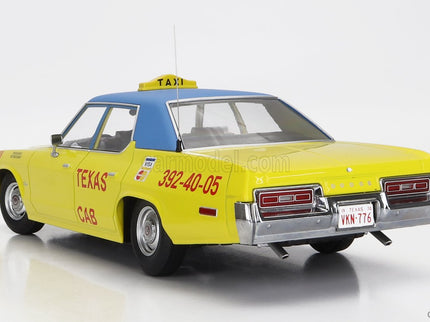 Dodge Monaco Taxi Texas Cab B38 1974 1:18 KK Scale žltá modrá