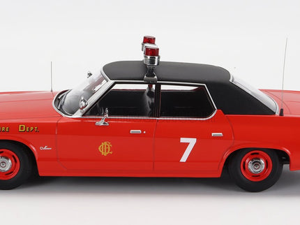 Dodge Monaco N°7 Chicago Hasičské Auto Department 1974 1:18 KK Scale červená čierna