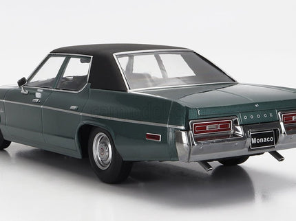 Dodge Monaco 1974 1:18 KK Scale zelená metalická čierna