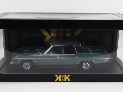 Dodge Monaco 1974 1:18 KK Scale zelená metalická čierna