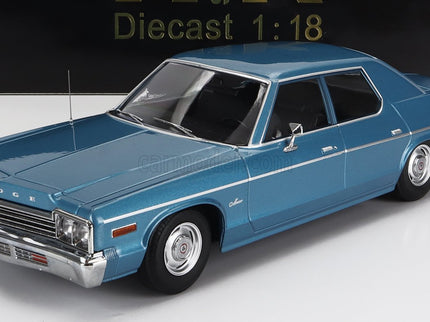 Dodge Monaco 1974 1:18 KK Scale svetlomodrá metalická
