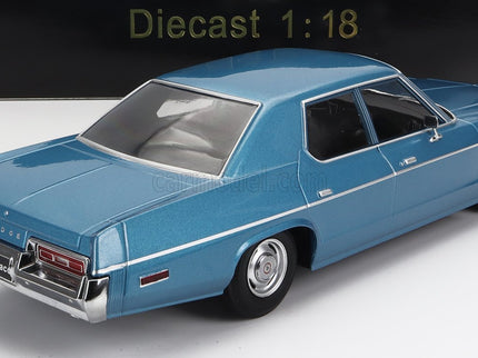 Dodge Monaco 1974 1:18 KK Scale svetlomodrá metalická