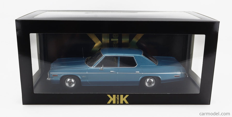 Dodge Monaco 1974 1:18 KK Scale svetlomodrá metalická