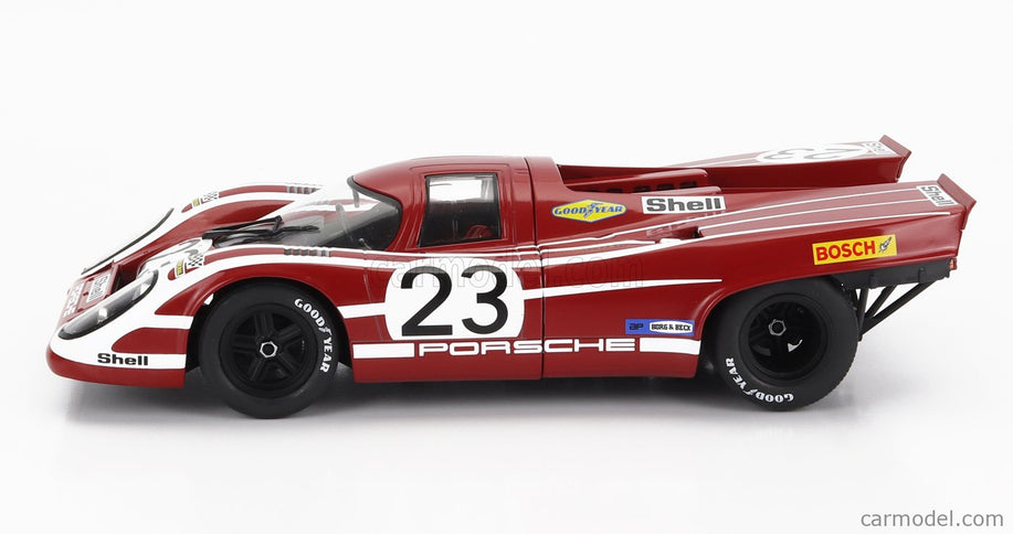 Porsche 917K 4.9L Team Salzburg N°23 Víťaz 24h Le Mans 1970 Hans Herrmann - Richard Attwood 1:18 Werk83 červená biela