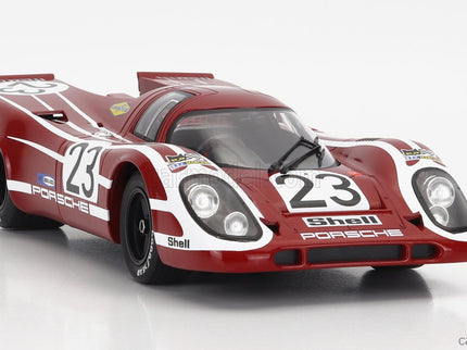 Porsche 917K 4.9L Team Salzburg N°23 Víťaz 24h Le Mans 1970 Hans Herrmann - Richard Attwood 1:18 Werk83 červená biela