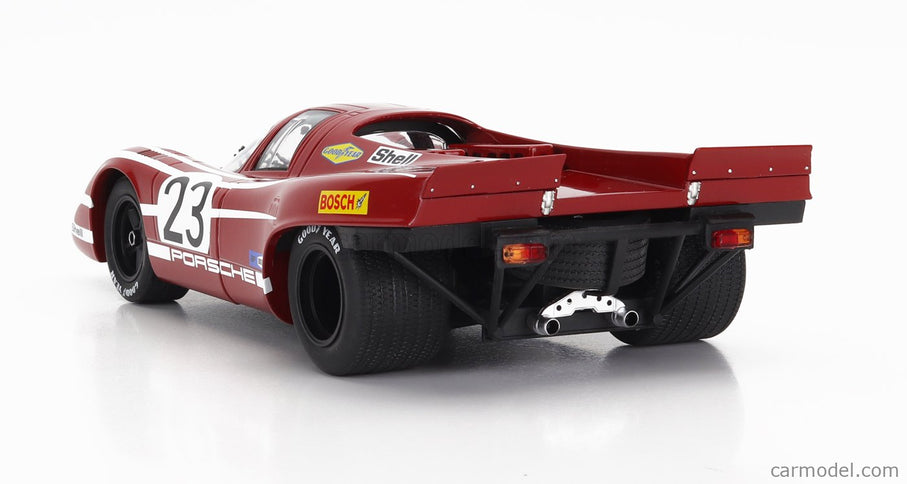 Porsche 917K 4.9L Team Salzburg N°23 Víťaz 24h Le Mans 1970 Hans Herrmann - Richard Attwood 1:18 Werk83 červená biela