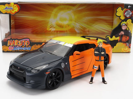 NISSAN | GT-R WITH NARUTO FIGURE 2009 | GREY ORANGE