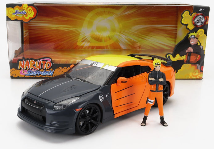NISSAN | GT-R WITH NARUTO FIGURE 2009 | GREY ORANGE