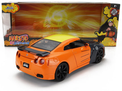 NISSAN | GT-R WITH NARUTO FIGURE 2009 | GREY ORANGE