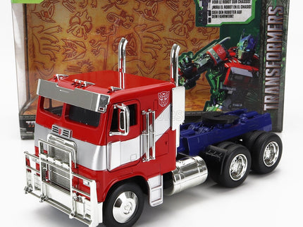 FREIGHTLINER | FLT86 TRACTOR TRUCK 3-ASSI 1986 - OPTIMUS PRIME TRANSFORMERS MOVIE | RED BLUE