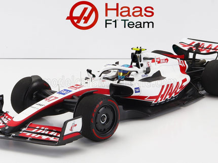 HAAS | F1  VF-22 TEAM HAAS N 47 8th (first points) SILVERSTONE BRITISH GP 2022 MICK SCHUMACHER | WHITE BLACK RED