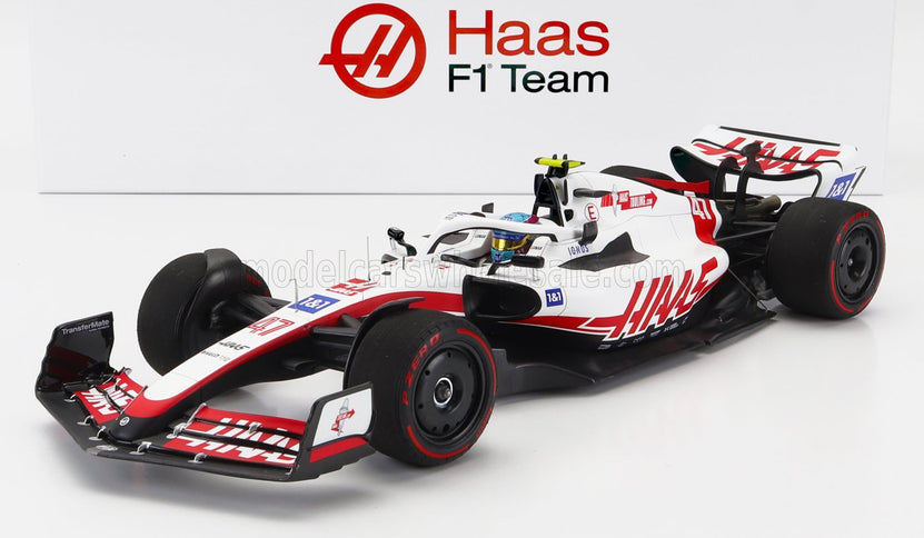 HAAS | F1  VF-22 TEAM HAAS N 47 8th (first points) SILVERSTONE BRITISH GP 2022 MICK SCHUMACHER | WHITE BLACK RED