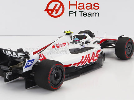HAAS | F1  VF-22 TEAM HAAS N 47 8th (first points) SILVERSTONE BRITISH GP 2022 MICK SCHUMACHER | WHITE BLACK RED