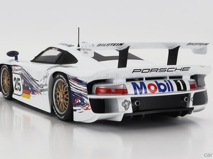 Porsche 911 GT1 3.2L Turbo Team Porsche AG MOBIL1 N°25 24h Le Mans 1997 Hans Joachim Stuck - Thierry Boutsen - Bob Wollek 1:18 Werk83 biela