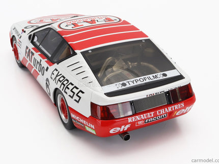 Renault Gta Alpine N°6 Europa Cup 1987 J.Gouhier 1:18 Otto Mobile biela červená