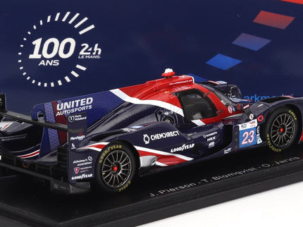 ORECA | 07 GIBSON GK428 4.2L V8 TEAM UNITED AUTOSPORTS N 23 24h LE MANS 2023 T.BLOMQVIST - O.JARVIS - J.PIERSON | BLUE RED